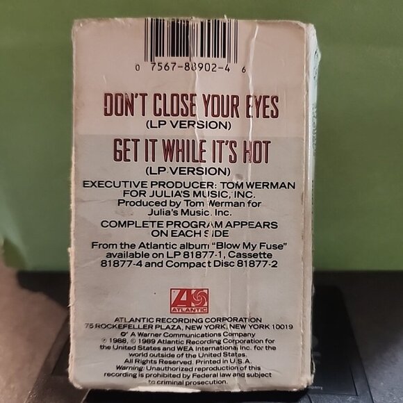 Don't Close Your Eyes [Single] by Kix (Metal) (Cassette) - Picture 3 of 4